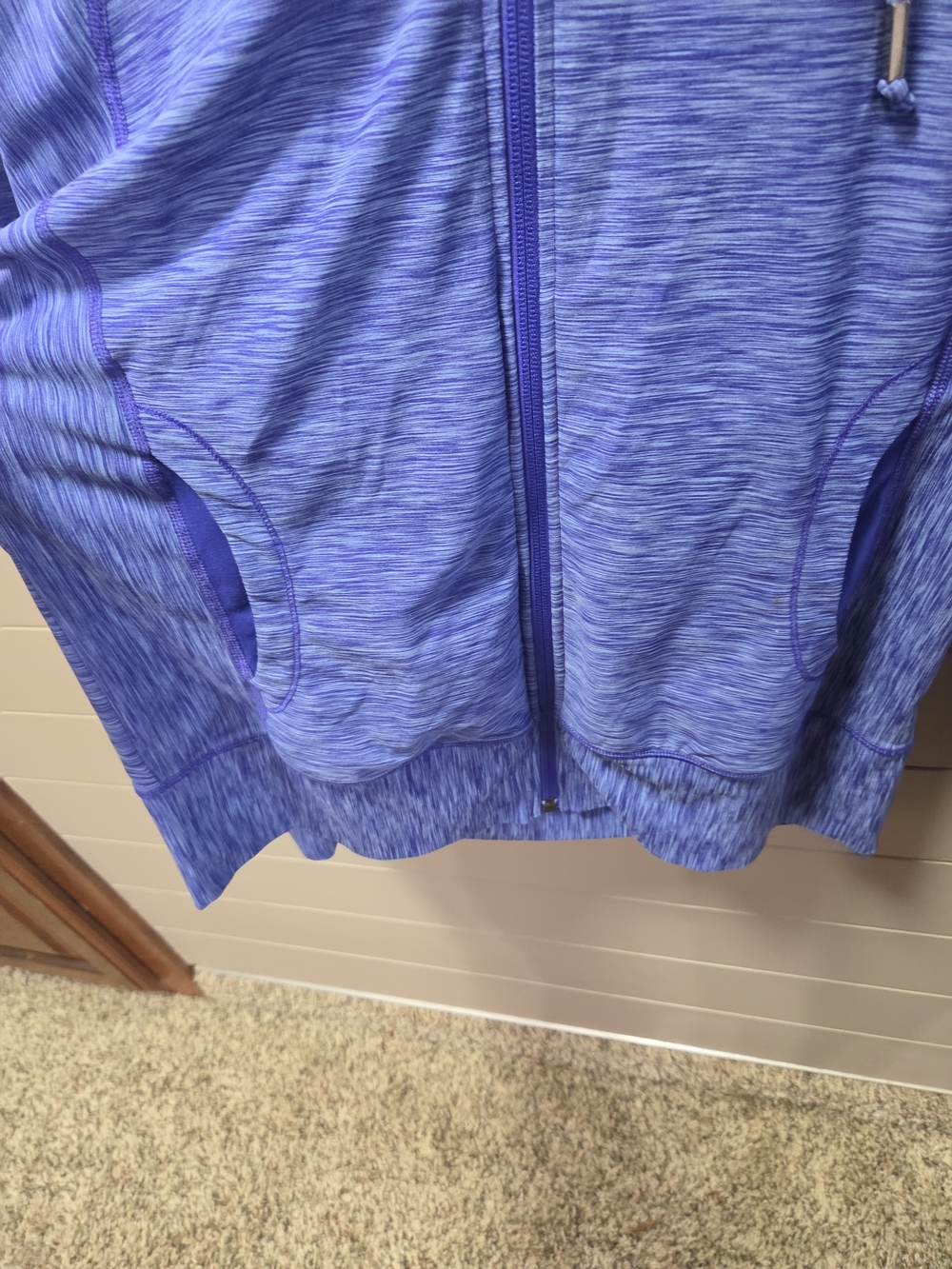prAna Women's Blue Zip-Up Hooded Jacket - Picture 5 of 10